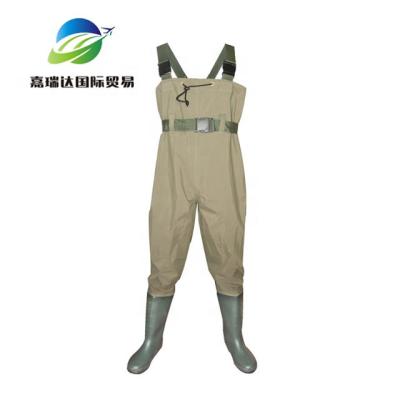 China Adjustable Belt/100% Water Proof/Anti-Slip Boots PVC Waders Fishing Clothes Waterproof Wader for sale