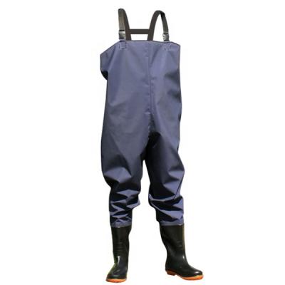 China 100% Water Proof / Anti-Slip Boots PVC Waders Fishing Waders Hunting Clothing Fishing Suits Pants for sale