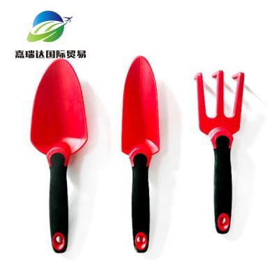 China Garden Work Garden Tool Kit 3 Piece Work Set PP Garden Tool Kit Handle Tools for sale