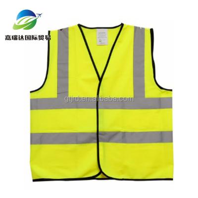 China Roadway High Visibility Fluorescent Reflective Vest Safety Reflective Reflective Vest for sale