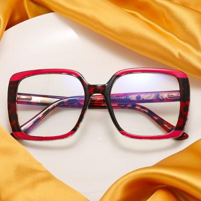 China Fashion cat eye glasses 2023 New Hot Selling Tr Eyeglasses Frame Computer Gaming Eyewear Blue Light Blocking Glasses For Women for sale