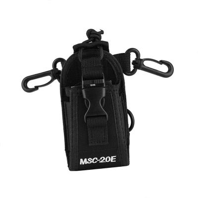 China MSC-20E nylon plastic nylon carry case handsfree holder for GP340 GP328 GP68 GP88 baofeng uv5r uv82 radio for sale