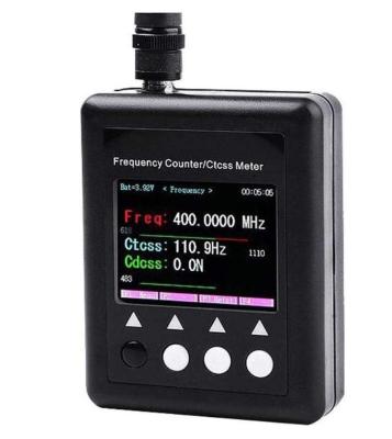 China SF401 Plus Portable 27Mhz-3000Mhz Radio Frequency Counter Meter With CTCCSS/DCS Decoder 3.7V 600mah for sale