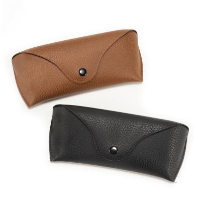 China Optical Glasses Packing Case Soft Leather Case Cover Glasses Bag Pouch Sunglasses PU Glass Portable Storage Box for sale