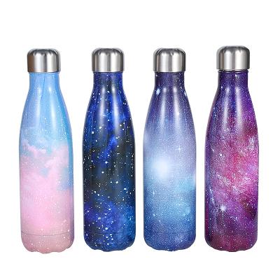 China Wholesale 350ml 500ml 750ml PORTABLE Stainless Steel Bottle Double Wall Thermal Vacuum Flask Insulated Water Bottles Water Flasks for sale