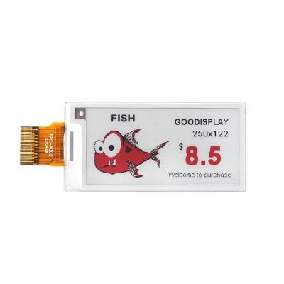 China ESL 2.13 Inch Red Display E-Paper 2.13 Inch Slim SPI Electronic Tag GDEY0213Z98 for sale