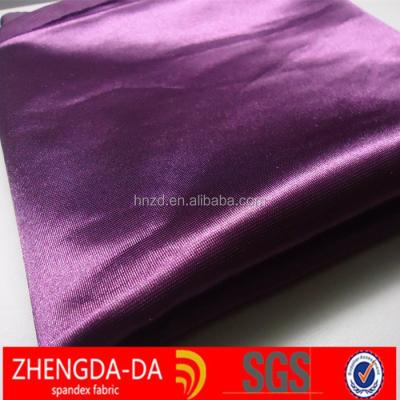 China Plain Polyester Stretch Satin Fabric, Matte Satin, Elastic Satin Fabric for sale