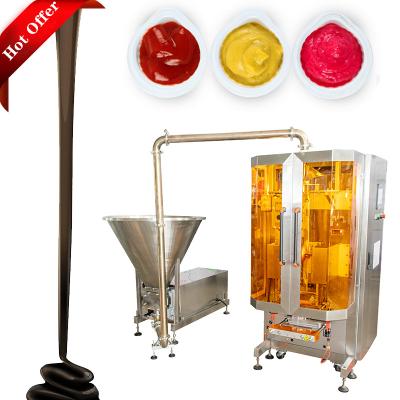 China Multihead Peanut Butter Sachet Chemical Packaging Machine for sale