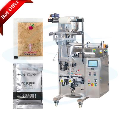 China Vertical Automatic Packaging Beverage Pouch Tomato Three Side Seal Ketchup Liquid Filling Packing Machine for sale