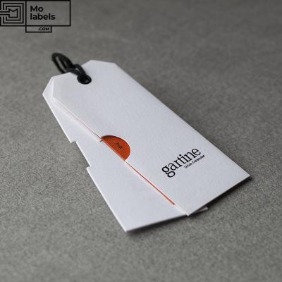 China Other Custom Logo Clothing Wholesale Tags For Clothes Shirt Swing Price Clothing Tags Special Texture Hang Tag for sale