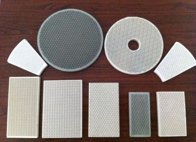 China Cordierite Porous Various Infrared Honeycomb BBQ Ceramic Plates For Gas Burners for sale