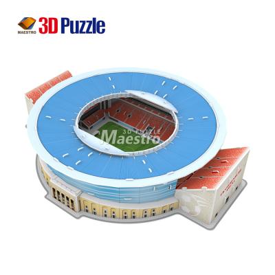 China Cartoon Toy Super 3d puzzle estadios EKATERINBURG ARENA stadium paper model stadium for sale