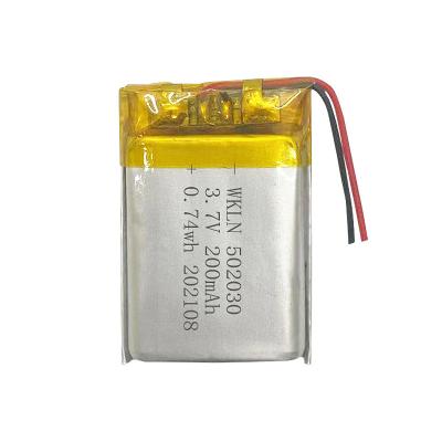 China Grade A BMS Rechargeable MSDS Certified Solar Energy Storage Cells Polymer Lithium Battery 5*20*31mm for sale