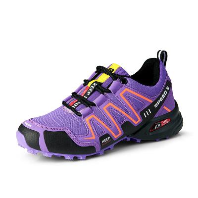 China Cushioning Mesh Breathable Fashion Sports Fashion Mountaineering Sneakers Women Outdoor Rise Shoes for sale