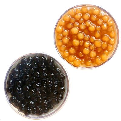 China Tapioca Pearl Quick Cooking Black Round Premium Safe And Healthy Bulk Type for sale