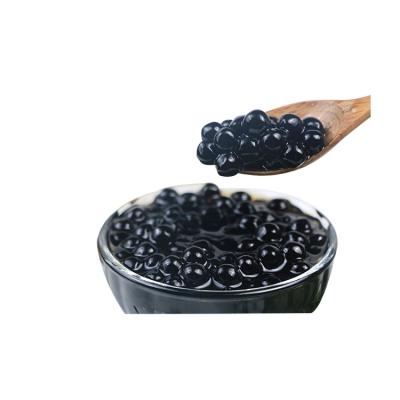 China Good Quality Bulk Varied Black Tapioca Pearls Netting Round for sale