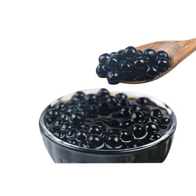 China Premium Milk Tea Factory Wholesale Price Black Tapioca Pearls For Boba Tea Shop for sale