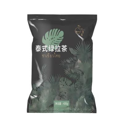 China Hot Selling Thai Flavored Doking Sugar Serve Instant Tea Powder with Thai Green Tea for Bubble Tea Boba Milk Tea Desserts Bake for sale