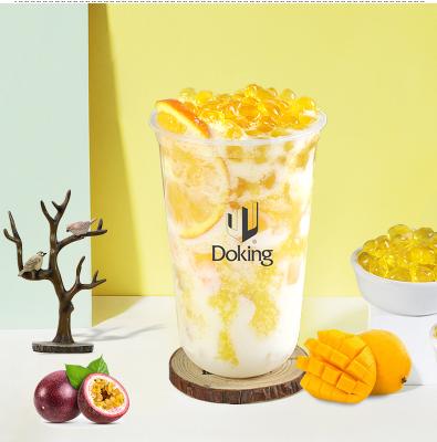 China 2022 Year Hot Selling Wholesale Black Sugar Flavor Crystal Boba Supplier Certification Low Fat Halal Free Samples For Boba Tea Shop for sale