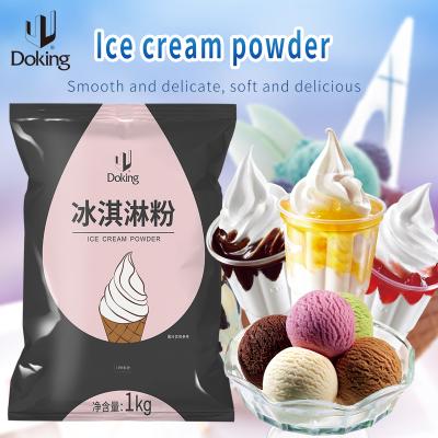 China Professional Manufacture Wholesale Ice Cream Flavors Cheap Soft Ice Cream Powder for sale