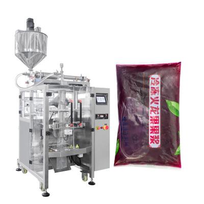 China Good price 30-250g food doypack oil packing peanut paste machine for liquid for sale