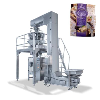 China Food Systems 100G-500G Fully Automatic Weighing Chocolate Candy Packaging Machine for sale