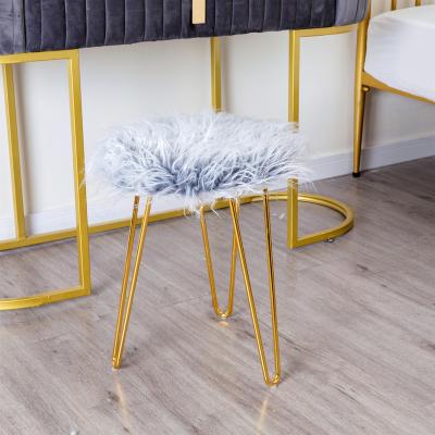 China Modern Direct Stable Durable Thick Sponge Bottom Comfortable Bar Stool Gold Bar Stool Gold Bar Stool for sale