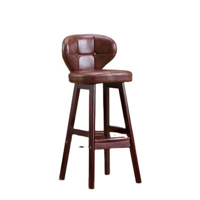 China Other Modern High Quality Dining Room Furniture PU Leather Bar Stools Chairs for sale