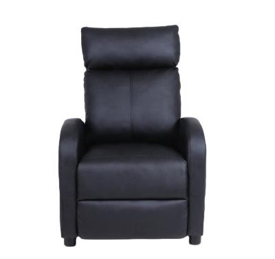 China Massage Salon Furniture Push Back Single Theater Recliner Home Sofa Recliner for sale