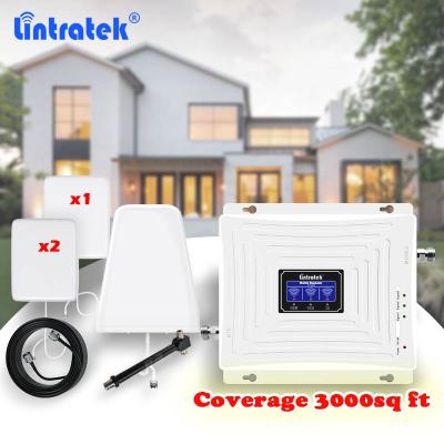 China LINTRATEK Factory Price 900/1800/2100 MHz Tri Band Mobile Phone 2g/3g/4g Signal Booster/Repeater 230*180*20(mm) for sale