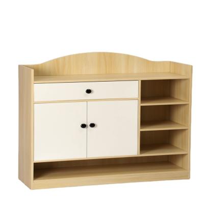 China JIAMUJIA Wooden Solid Wood Cabinets (Others) Adjustable Modern Home Kitchen Storage Rack Clothes Shoes Drawers for sale