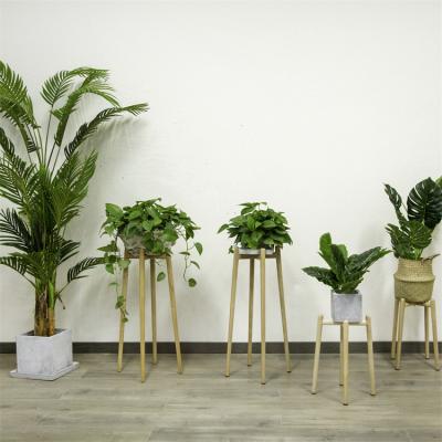 China Large Discount Lightweight Custom Size Oak Wooden Pots For Plants Flower Pots Stand Up For JIAMUJIA Indoor for sale