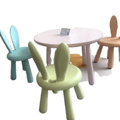 China Modern Colorful Kids Bedroom Furniture JIAMUJIA Kids Table and Chair Wood Set for sale