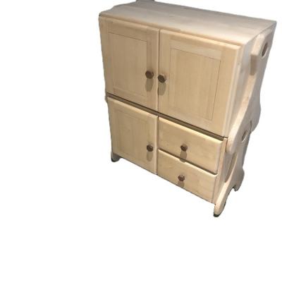 China Excellent Quality Modern 2 Doors And 3 Drawers Free Standing Wooden Small Cabinet From JIAMUJIA for sale