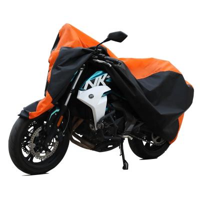 China Custom Logo Good Quality Original Scooter Cover Sun Protection Dustproof Moped Motor Bike Rain Cover Sun Protection Dustproof Coated Motorcycle Portable Cover for sale