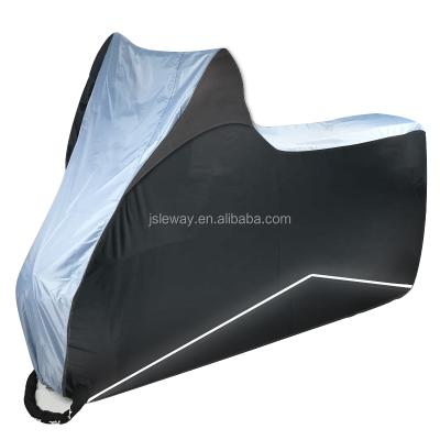 China Universal Heavy Duty Dust Proof PVC 190T Water Proof Motorcycle Dustproof UV Moped Bike and Scooter Scooter Cover for Outdoor for sale