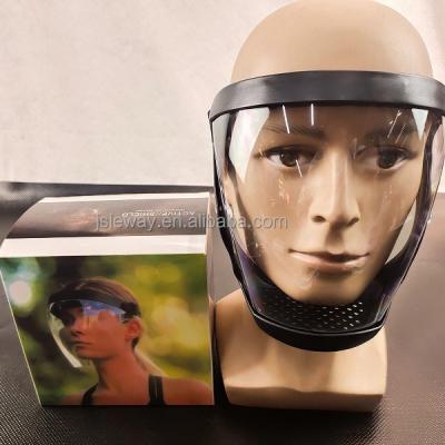 China Fashion Sunglasses Safety Full Face Screen Protective Helmet Diamond Anti Fog Protective Helmet Transparent Welding Mask for sale