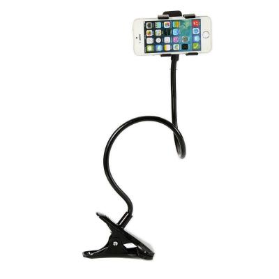 China Manufacturer Xunmai Random White Flexible Mobile Car Phone Bracket Lazy Gooseneck Bed Stubborn Curves And Directions Long Arms Tablet Mobile Phone Flexible Holder for sale