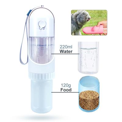 China Portable Hot Selling Viable Pet Cat Drinking Cup Dog Water Collapsible Leakproof Bottle for sale