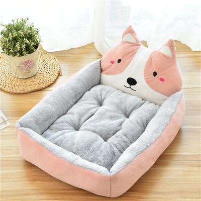 China Viable Hot Selling Dog Sofa Bed Luxury Animal Bed Cat Cushion Pet Beds For Dog for sale