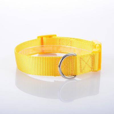 China Wholesale Environmental Cheap Price Multicolor Simple Dog Training Leather Collar for sale