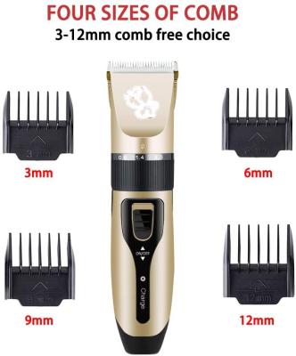 China Low Noise Viable Electric Pet Shaver Professional Pet Grooming Hair Clipper Trimmer for sale