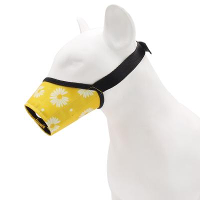 China Durable Soft Silicone Adjustable Dog Muzzle Muzzle For Safe Outdoor Walking for sale