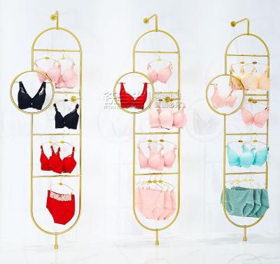 China Underwear Wall Rack And Underwear Display Hanging Hanger In Clothing Store 888624 for sale