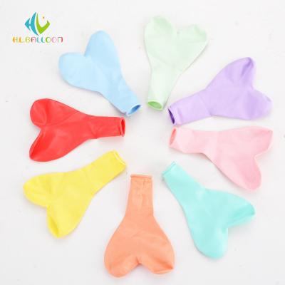 China Gift Toy Gift Toy Wholesale 10inch 2.2g Heart Shape Macaron Latex Balloons for sale