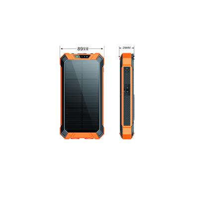 China LED Display Custom Waterproof Solar Power Bank Charge Banks 20000mAh Logo Wireless Powerbank Mobile Power Phone for sale