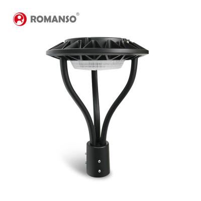 China Garage Etl Dlc Listed 60W 100W 150W Outdoor Garden Lamp LED Post Top Pole Light Fixtures for sale