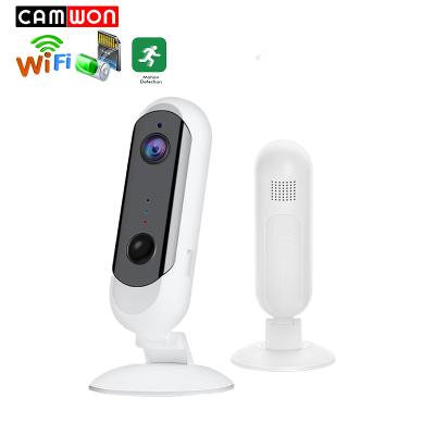 China Camwon Home Security 1080P Built-in Wireless Camera System Camwon Home Security 1080P Siren Cloud Storage Single Two Way Audio WiFi Battery Powered PIR Camera for sale