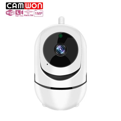 China NIGHT VISION Camwon YCC365 Plus Baby 720P Lens Auto Tracking Camera and Pet Monitor 1 MP Mini Night Vision Camera WIFI P2P 3.6mm for sale