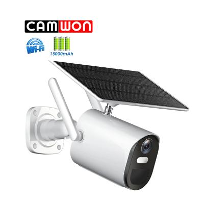 China CAMWON 4G Motion Detection Color Solar Wireless Night Security System 1080P Wifi Battery Camera Outdoor PIR Alarm 4G Camera for sale